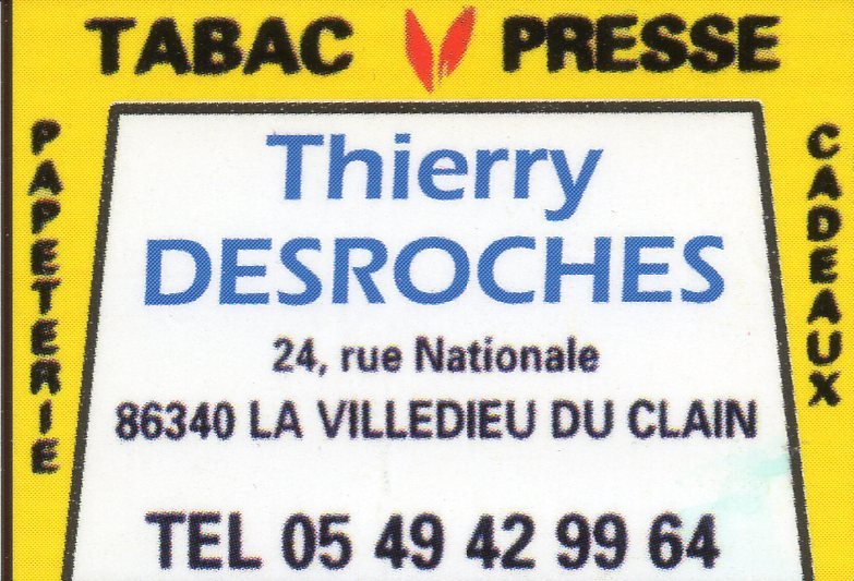 TABAC PRESSE THIERRY DESROCHES